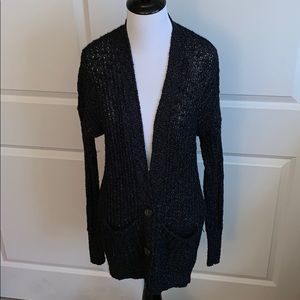 Hollister size small long cardigan
